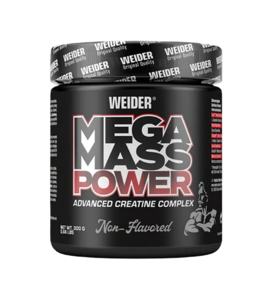 Weider Mega Mass Power, Non-Flavored - 300g