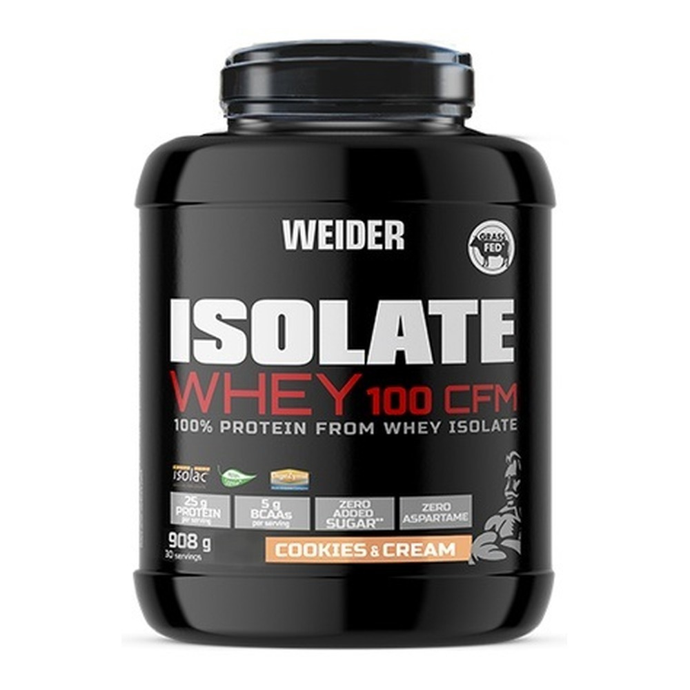 Weider Isolate Whey 100 CFM, Cookies & Cream - 908g