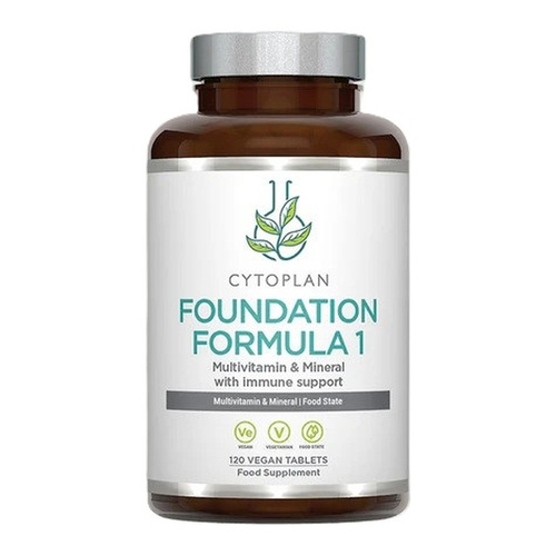 Cytoplan Foundation Formula 1 Multiwitamina i Minerały w Tabletkach 120 Tabletek