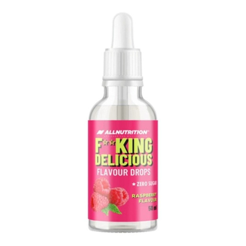 Allnutrition Fitking Delicious Flavour Drops Malinowy Aromat w Kroplach Do Nadawania Smaku 50ml