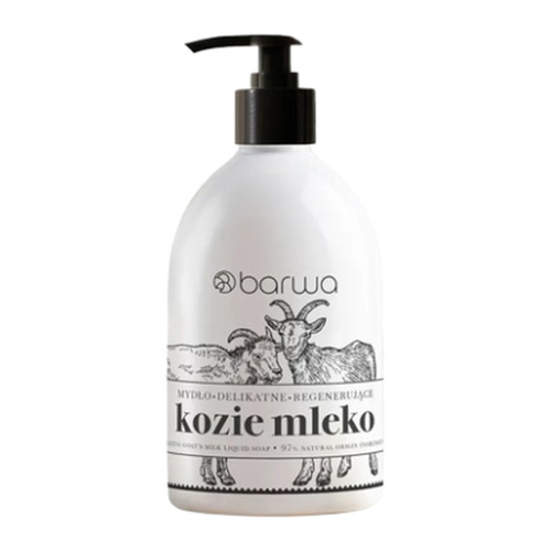 Barwa Pure Calm Goat Milk Regenerating Liquid Soap for Sensitive and Dry Skin 450ml