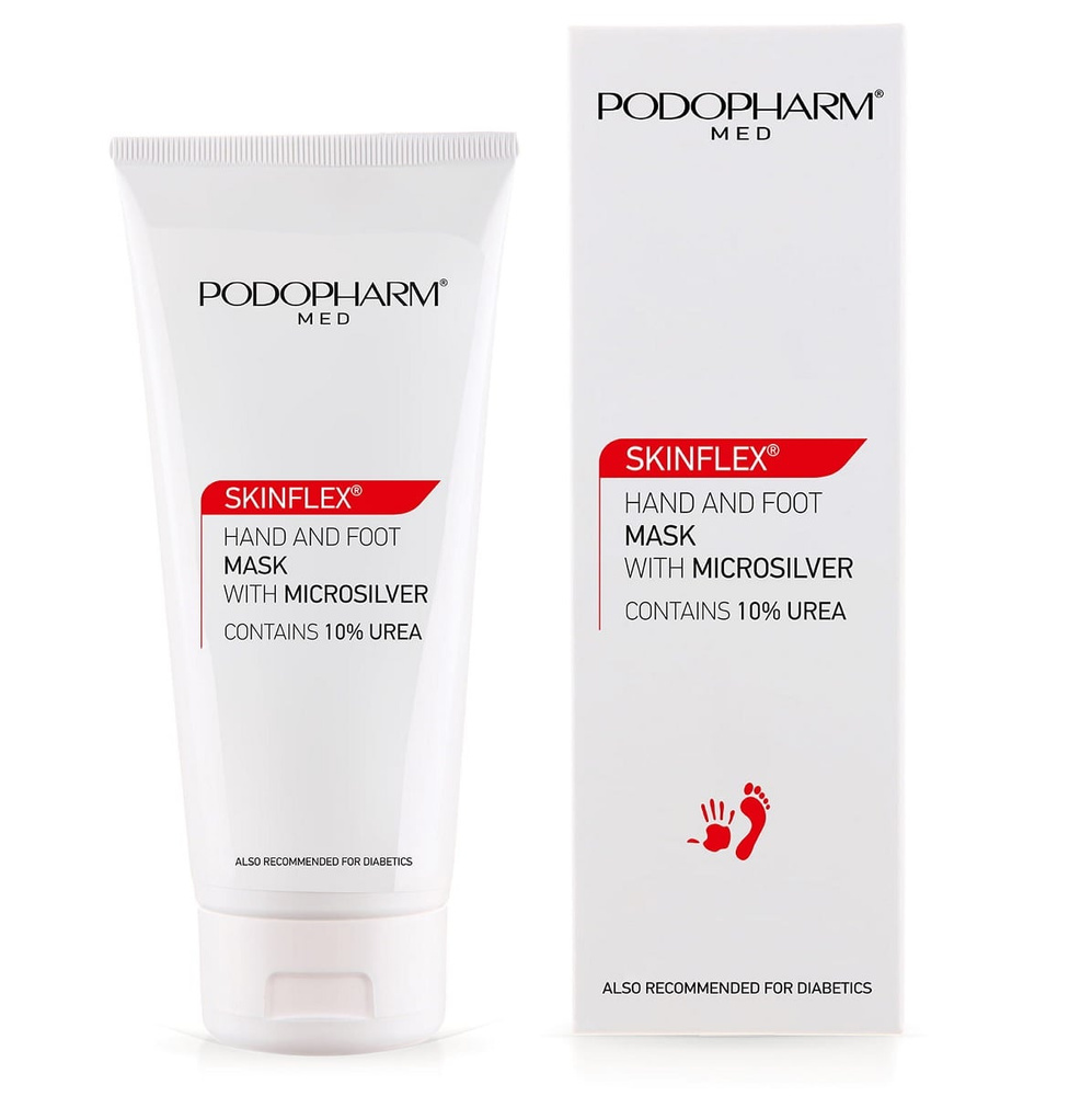 Podopharm Med Skinflex Maska do Rąk i Stóp z Mikrosrebrem 75ml