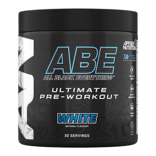 Applied Nutrition ABE All Black Everything Suplement Sportowy w Proszku White 375g