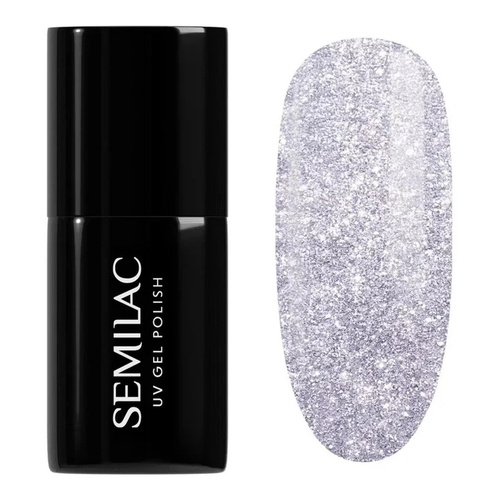 Semilac Time To Shine Lakier Hybrydowy 461 Hollywood Silver 7ml