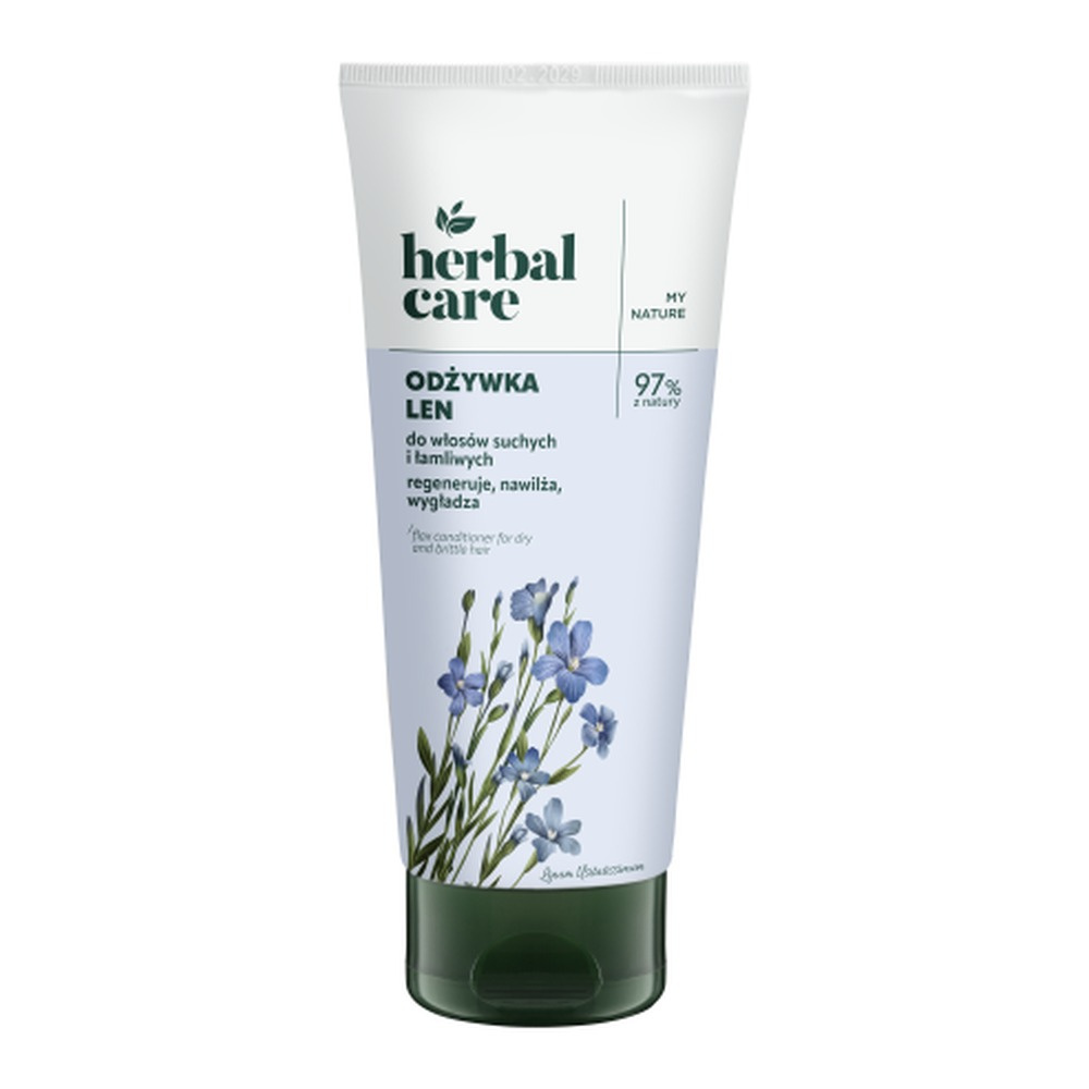 Herbal Care Conditioner for Dry and Brittle Hair Flax 200ml