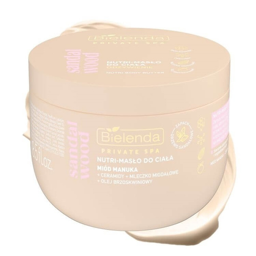 Bielenda Private Spa Odżywcze Nutri-Masło do Ciała Sandal Wood 250ml