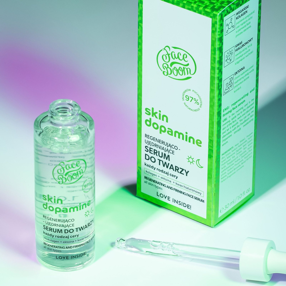 FaceBoom Skin Dopamine Regenerating - Firming Face Serum for All Skin Types 30ml