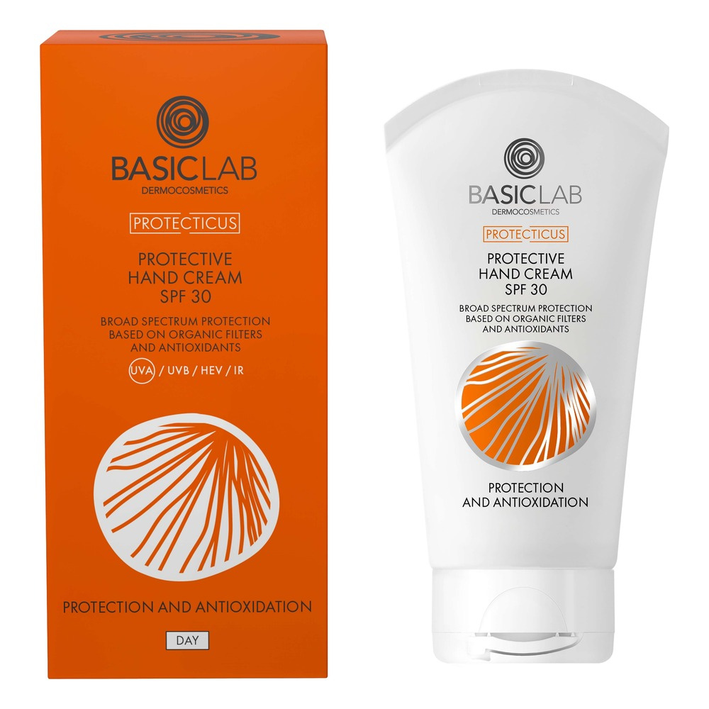 BasicLab Protecticus Protective Hand Cream SPF 30 75ml