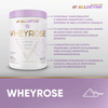 AllDeynn WheyRose Odżywka Wysokobiałkowa  z Kawałkami Liofilizowanych Owoców Chocolate Cherry 500g
