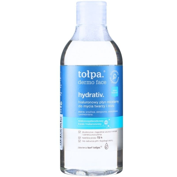Tołpa Hydrativ Hialuronowy Płyn Micelarny 400ml