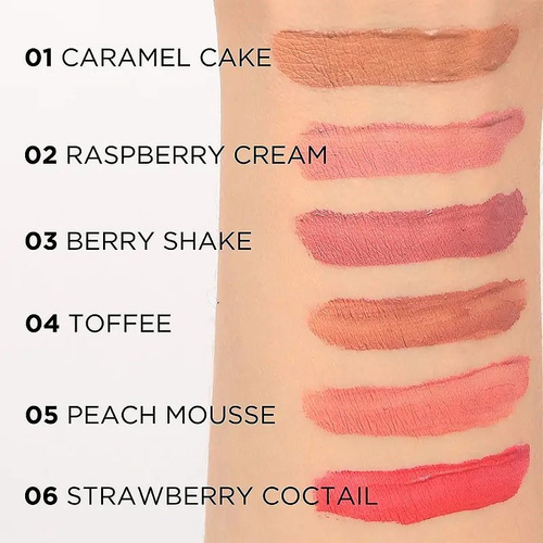 Eveline Variete Innowacyjna Satynowa Pomadka w Płynie 06 Strawberry Coctail 4.5ml
