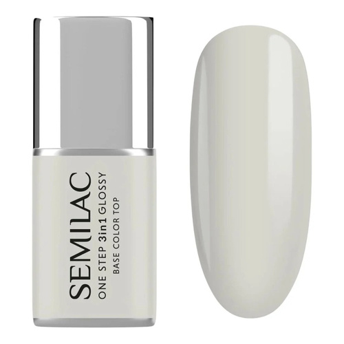 Semilac One Step 3in1 Hybrid Gel Polish S110 The White 7ml