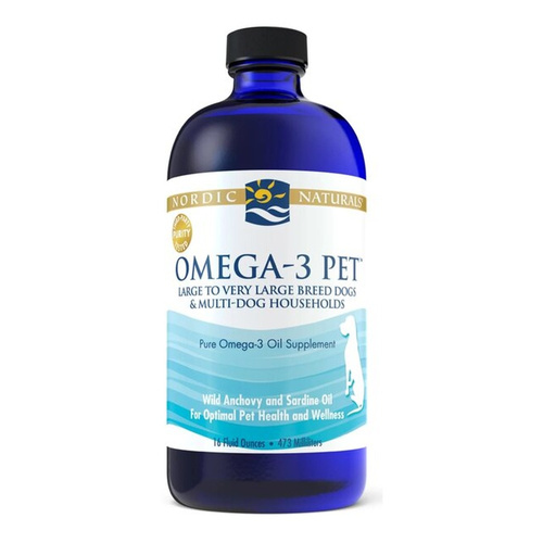 Nordic Naturals Omega-3 Pet Kwasy Omega-3 w Płynie dla Zdrowia Psa i Kota 473ml