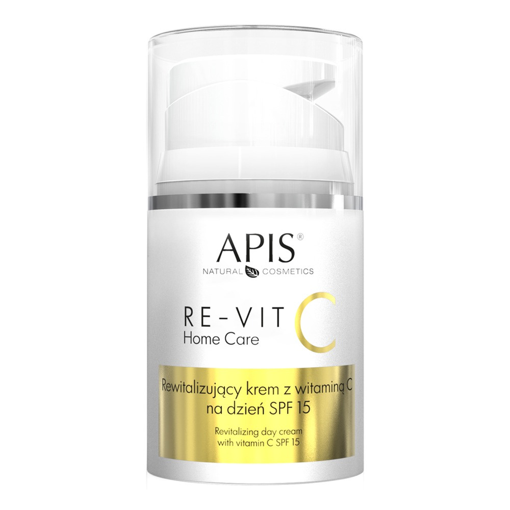 Apis Re- Vit C Revitalizing Day Cream wth Vitamin C SPF15 for Face Neck and Neckline 50ml