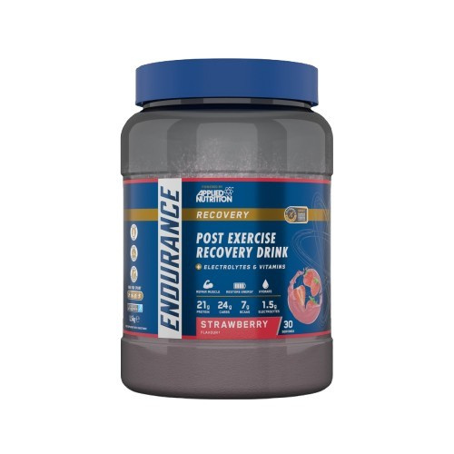 Applied Nutrition Endurance Velocity-Fuel Recovery Drink for Post Exercise Recovery Strawberry 1500g