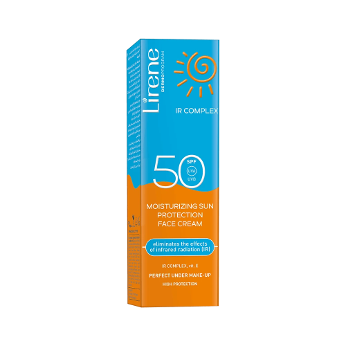 Lirene Uk Sun Moisturizing Sun Protection Face Cream SPF 50 40ml