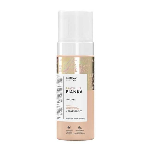 So!Flow by Vis Plantis Brązująca Pianka do Ciała 170ml Best Before 27.11.25