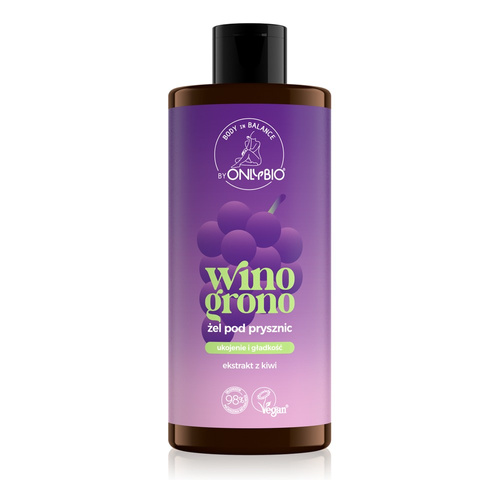 OnlyBio Body in Balance Żel pod Prysznic Winogrono 300ml