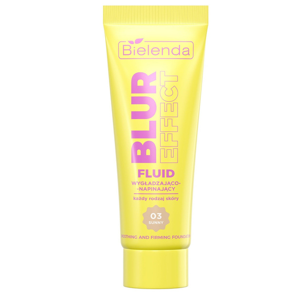 Bielenda Blur Effect Smoothing and Firming Foundation 03 Sunny 30ml