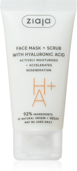 Ziaja Mask - Facial Peeling with Hyaluronic Acid 55ml