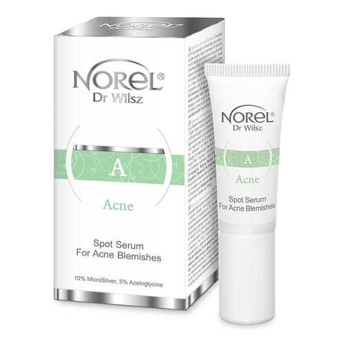 Norel Acne Punktowe Serum na Wypryski dla Skóry Tłustej i Trądzikowej 10ml