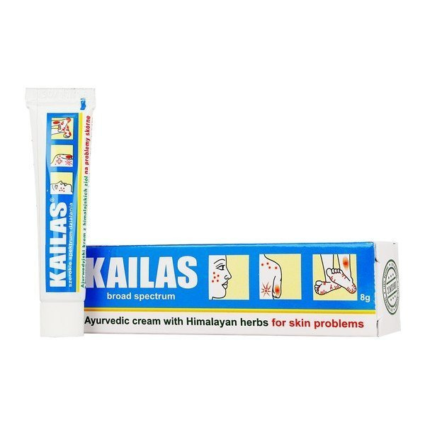 Kailas, Ayurvedic Cream with Himalayan herbs for skin problems, 20 g