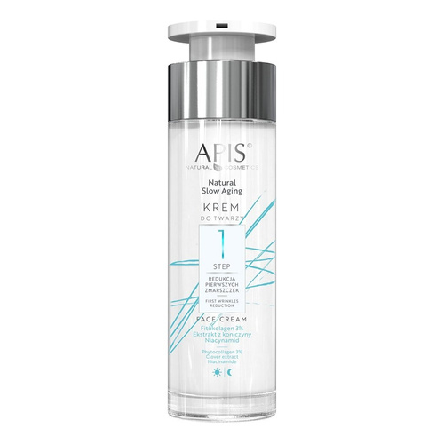 Apis Natural Slow Aging Step 1 Velvet Cream Reducing First Wrinkles 50ml