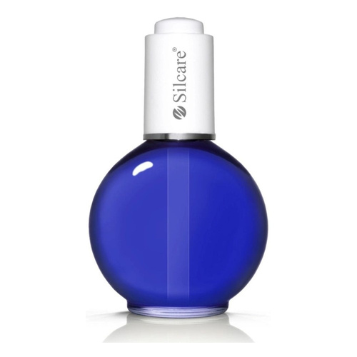 Silcare Garden of Colour Vanilla Sky Blue Nail & Cuticle Oil with Vitamins and Peach Oil 75ml