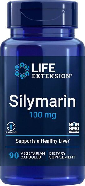 Life Extension Silymarin for Liver Support 90 Vcaps