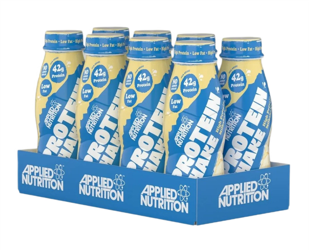High Protein Shake, Vanilla Ice Cream (EAN 05056555200506) - 8 x 500 ml.