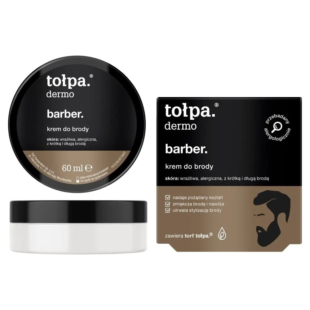 Tolpa Dermo Barber Styling Beard Cream 60ml