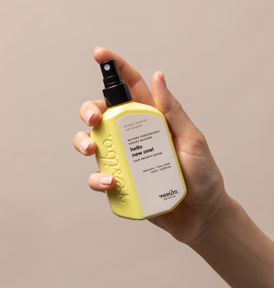 Resibo Hello New One! Wcierka Pobudzająca Porost Włosów 90ml