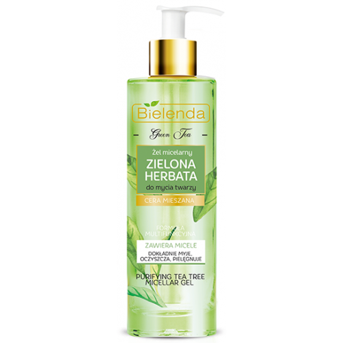 Bielenda Green Tea Micellar Cleansing Face Gel for Combination Skin 200ml