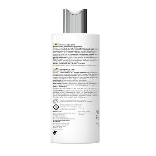Apis Trichology Line Gentle Shampoo for Hair of Different Porosity 300ml Best Before 30.09.26