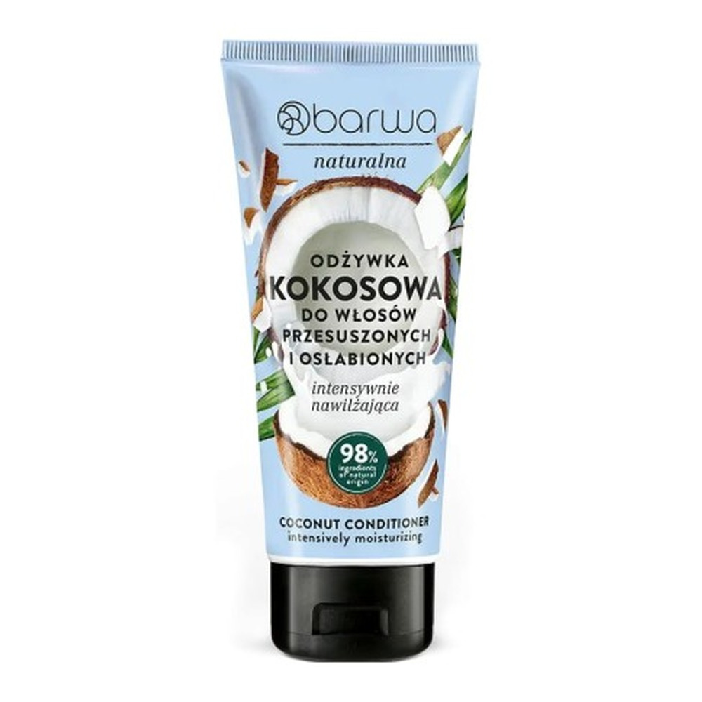 Barwa Natural Moisturizing Coconut Conditioner for Weak and Dry Hair 200ml