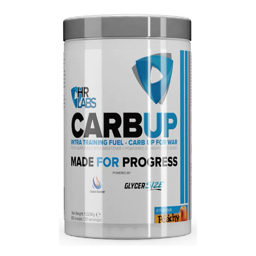 HR Labs Carb Up For War Intra-Workout Carbohydrate Peach Flavour 1020g
