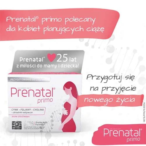 Prenatal Primo Przygotowanie do Ciąży 30 Kapsułek