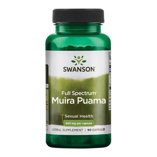Swanson Full Spectrum Muira Puama 400mg 90 Capsules