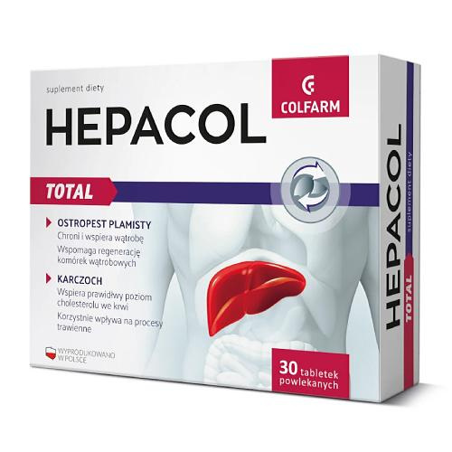 Colfarm Hepacol Total for Liver Support 30 Tablets