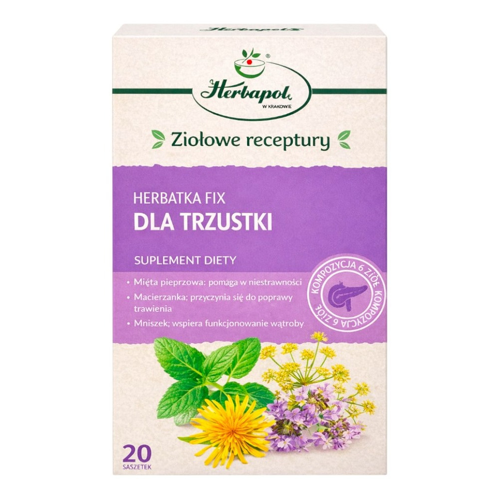 Herbapol Tea Fix for Pancreas 20x2g