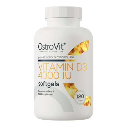 OstroVit Vitamin D3 4000 - 120 softgels
