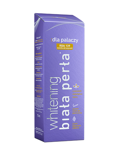 Biała Perła Teeth Whitening Paste Recommended for Smokers 75ml