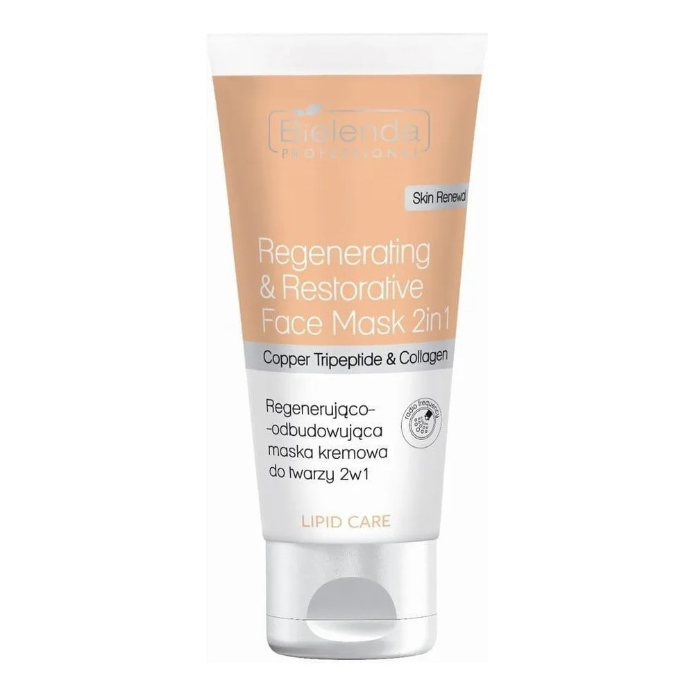 Bielenda Professional Lipid Care 2in1 Regenerating - Rebuilding Creamy Face Mask 150ml