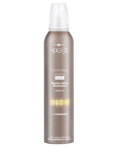 Hair Company Professional IllumInating Medium-Fixing Hair Styling Foam 250ml