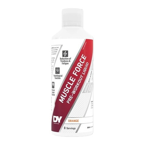 Dorian Yates Muscle Force Przedtreningówka w Płynie Pomarańczowa 500ml