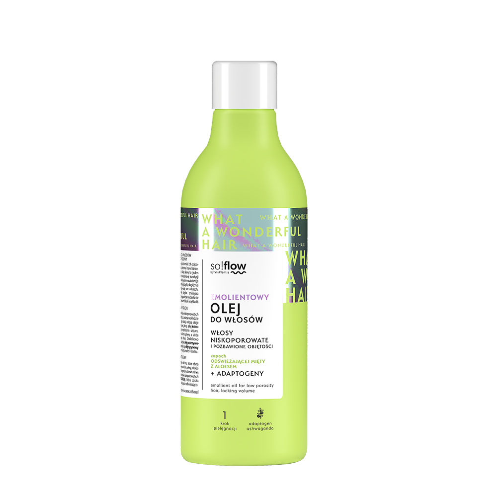 So!Flow Emollient Oil for Low Porosity Hair and Lack of Volume 150ml