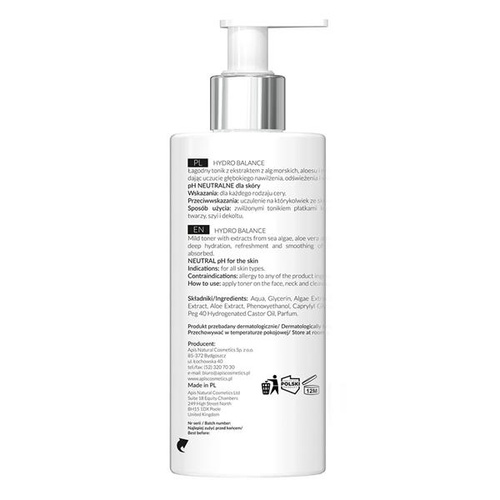 Apis Home terApis Hydro Balance Moisturizing Toner with Sea Algae 300ml