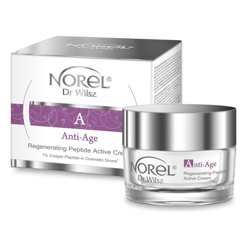 Norel Anti-Age Active Regenerating 1% Peptide Anti-Age Regenerujący Krem z Peptydami dla Skóry Dojrzałej 50ml