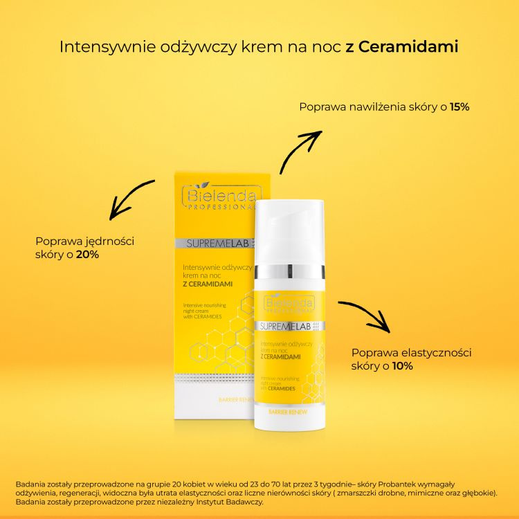 Bielenda SupremeLab Barrier Renew Krem na Noc 50ml