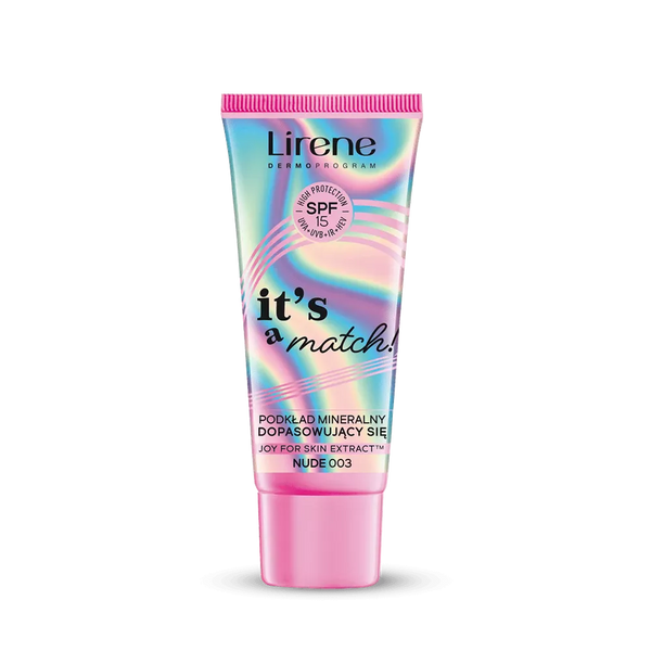 Lirene It's a Match! Mineral Foundation Matching SPF15 No. 003 Nude 30ml